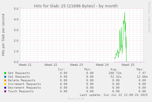 Hits for Slab: 25 (21696 Bytes)